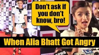 Alia Bhatt Slams Journalist For Asking GK Question