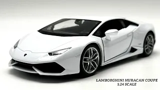 Unboxing Lamborghini Huracan Coupe 1/24 Scale Licensed Model