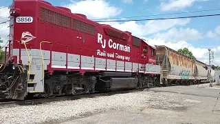 14 minutes of an RJ Corman yard switcher working Lexington with a great horn on RJCC 3857