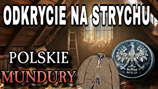 Sensacyjne odkrycie na strychu - Polskie mundury