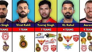 IPL 2024 | Top Cricketers With How Many TEAMS They Played For in IPL