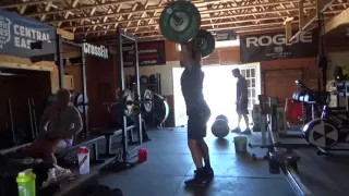 Rich Froning & Darren Hunsucker - Row/Snatch Workout