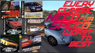 Ranking EVERY Classic Need For Speed Game (All 6 Games from the 90s!)