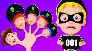 Police Finger Family | Best Kids Songs and Nursery Rhymes