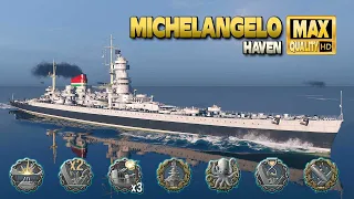 Cruiser Michelangelo: Unreal domination - World of Warships