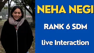 Neha Negi Rank 6 HPAS | Interactive Session | HPAS topper#joktaacademy #hpas2024 #hpallied