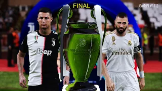 PES 2020 - Real Madrid vs Juventus - Final UEFA Champions League UCL Penalty Shootout - Gameplay PC