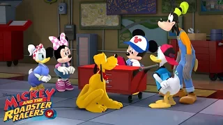 Mickey's Garage 🚗 | Music Video | Mickey and the Roadster Racers | Disney Junior