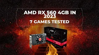 AMD RX 560 4GB vs 2023