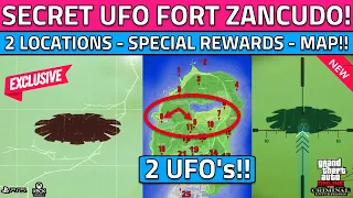 Where To Find Rare SECRET UFO Location In GTA 5 Online! Fort Zancudo UFO Location Rewards, Abduct?