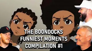 The Boondocks Funniest Moments Compilation #2 REACTION!! | OFFICE BLOKES REACT!!