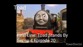 Thomas and Friends - First and Last Lines From Every Character Introduced in Series 3