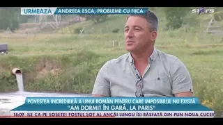 Povestea incredibilă a lui Vasile, un român pentru care imposibilul nu există