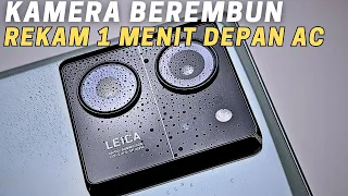 KAMERA XIAOMI 13T BEREMBUN SETELAH REKAM 1 MENIT DIDEPAN AC ?