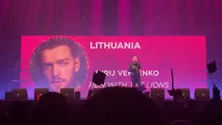 Lithuania Eurovision 2019: Jurij Veklenko - Run With The Lions - Eurovision in Concert