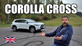 Toyota Corolla Cross - Qashqai Toyota Style (ENG) - Test Drive and Review