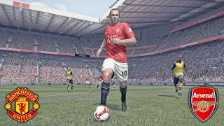 Manchester Utd v Arsenal 2009 - PES 2011 Retro Patch!