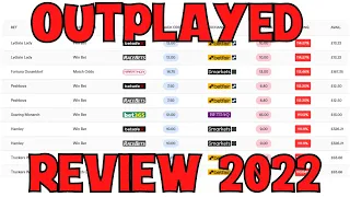 OUTPLAYED REVIEW 2022 ⚽🏈🎾+ 0% commission Integration  live!!