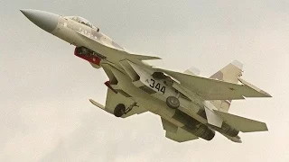 Sukhoi Su-37 at Paris Air Show 1997