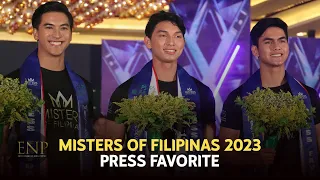 Misters of Filipinas 2023 Press Presentation - Announcement of Top 3 Press Favorites