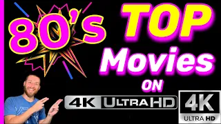 TOP FAVORITE 80’s Movies on 4K UltraHD Blu Ray, Amazing MUST OWN 4K’s💿 You Need In Your Collection!