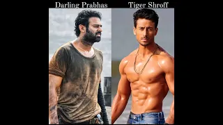 Darling Star Prabhas V/S Tiger Shroff |#prabhas#tigershroff#adipurush#ganapathpart1#war#shorts |