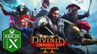Divinity Original Sin 2 Definitive Edition Xbox Series X Gameplay