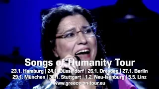 Maria Farantouri & Assaf Kacholi - Songs of Humanity Tour