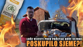 OKOLOKUĆNI POSLOVI #23 - TAŠKE KUPILA NJIVU, STIGLA PRVA TURA SJEMENA KUKURUZA!!!