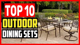 ✅ Top 10 Best Outdoor Dining Sets of 2024