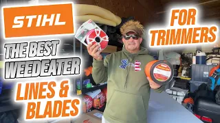 Best Weed Eater Line & Blades for STIHL Trimmers.