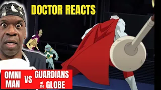 Doctor Reacts to INVINCIBLE Episode 1 - Omni Man Vs Guardians of the Globe Betrayal Scene