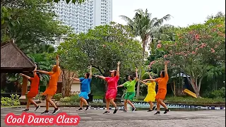 Touch By Touch Line Dance||Demo by Tayuka Karamoy & Cool Dance Class