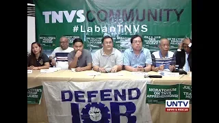 Several TNVS groups defer filing of case vs, LTFRB Chairman Delgra