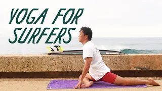 10 Minute Stretches for Surfers w/ Clyde | Yoga with Aloha