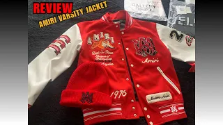 AMIRI VARSITY JACKET REVIEW