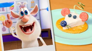 Booba 🧀 Food Puzzle: Cheese Surprise + Cheese Episodes 🎁 Funny cartoons for kids - Booba ToonsTV