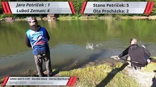 TROUT AREA - HARD BAITS CUP - Double Race - Horná Maríková - Zeman, Procházka vs. J. and S. Petríček