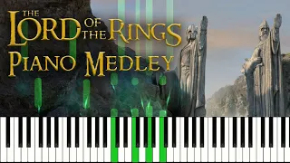 The Lord of the Rings Piano Medley