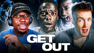 We Watched *GET OUT* And Couldn't Stop SCREAMING! Movie Reaction and Commentary!