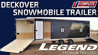 The Legend Deck Over Snowmobile Trailer - LIMITED STOCK!