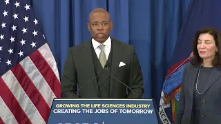 Mayor Eric Adams Makes Major Economic Development and Health-Related Announcement