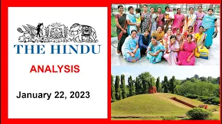 The Hindu Newspaper Analysis | 22 January 2023 | Current Affairs | UPSC