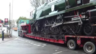 34053 Sir Keith Park leaving Herston works in 2012