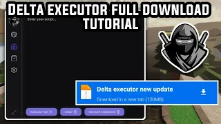 Delta Executor Full Download Tutorial + Key Tutorial | How to Download Delta Mobile Executor
