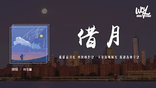 林宝馨 - 借月 (女生版)(原唱：王天阳)「就借这月光 再与你对望，不管落魄风光 我都为你守望」(4k Video)【動態歌詞/pīn yīn gē cí】#林宝馨 #借月 #王天阳 #動態歌詞