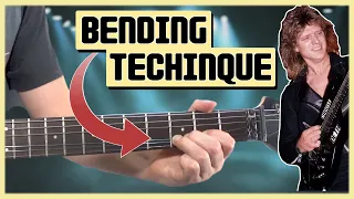 Chris Poland (EX-MEGADETH)  Exotic Guitar Bends Lesson