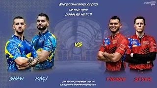 Jayson Shaw/Eklent Kaçi vs Billy Thorpe/Tyler Styer | 2018 Mosconi Cup