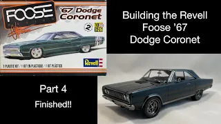 Building the Revell Foose Design '67 Dodge Coronet 1/25 scale model car Part 4