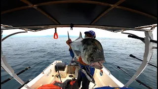 MANCING POPPING ‼️ ACEH ISLAND FULL SPEED GIANT TREVALLY ATTACK